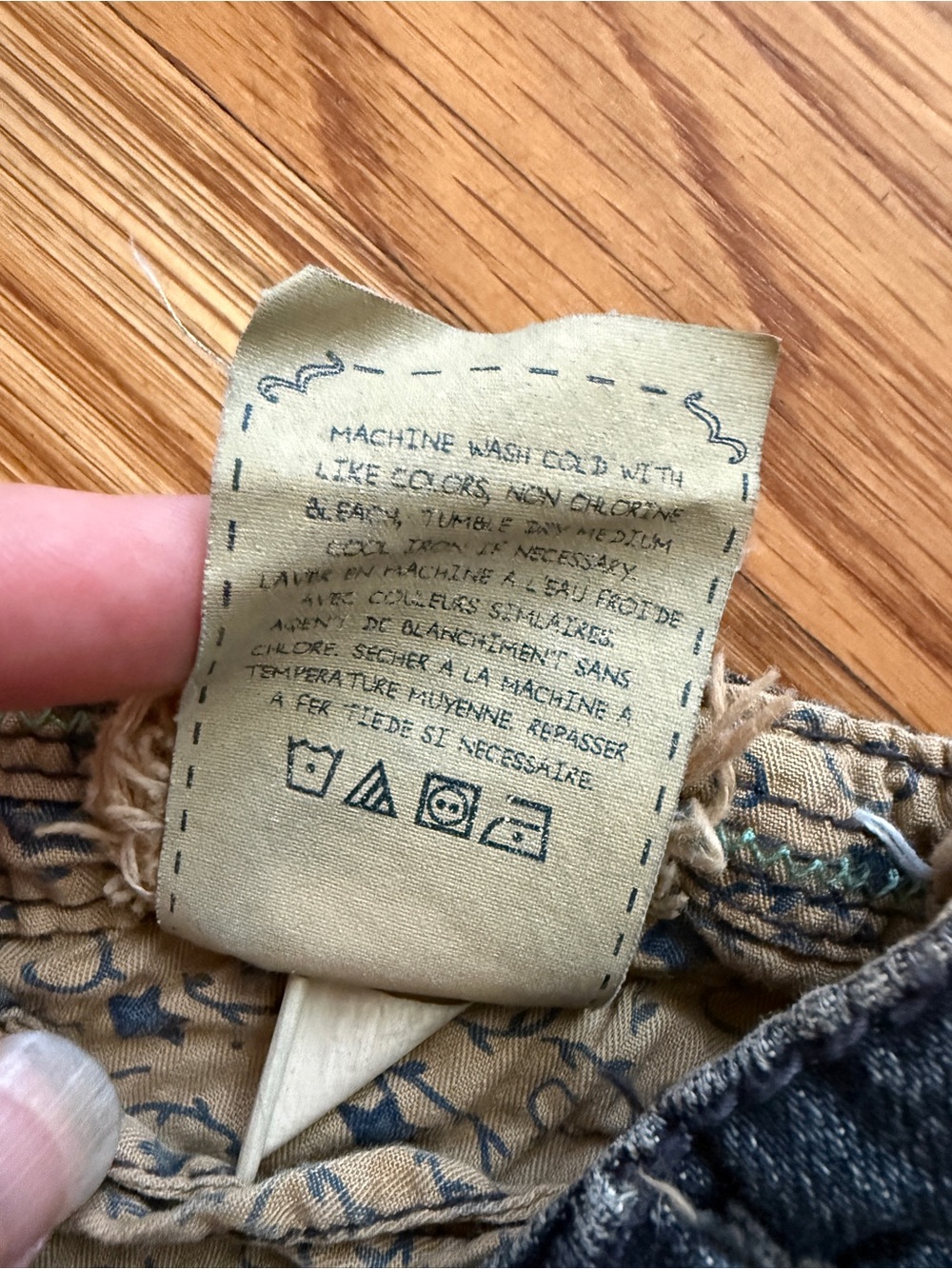 Y2K Stitch’s Maya Indian button country girl jeans 25 - Picture 6 of 11